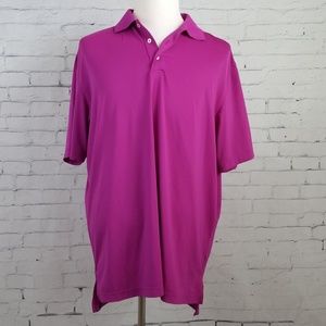 Peter Millar Summer Comfort Purple Golf Polo Shirt